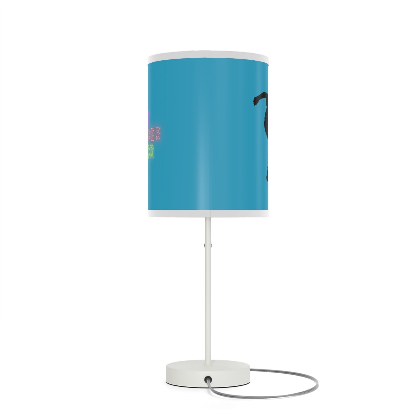 Lamp on a Stand, US|CA plug: Skateboarding Turquoise