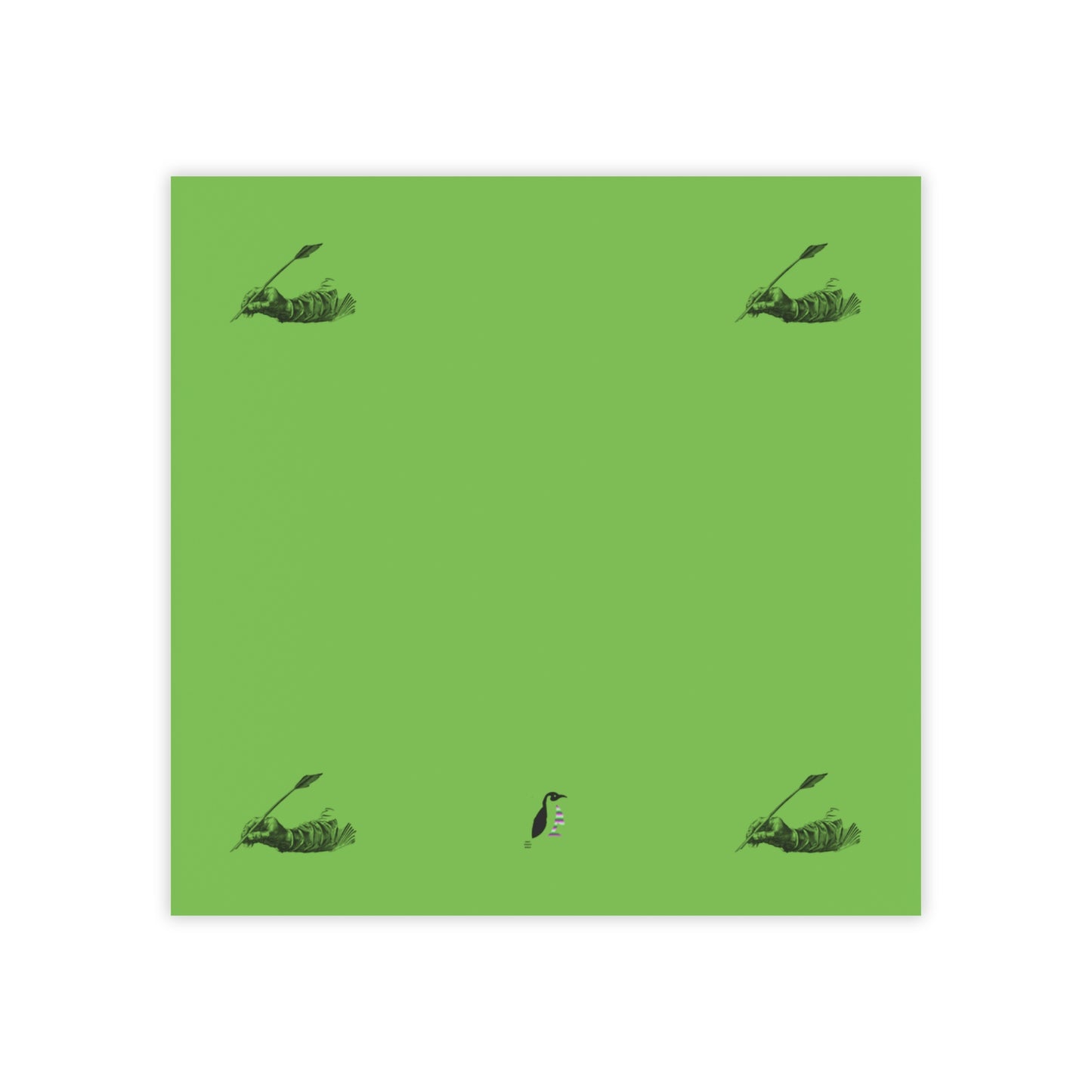 Post-it® Note Pads: Writing Green