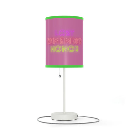 Lamp on a Stand, US|CA plug: Weightlifting Lite Pink 