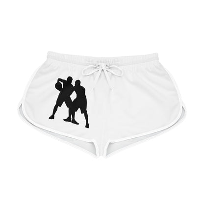 Women's Relaxed Shorts: Basketball White