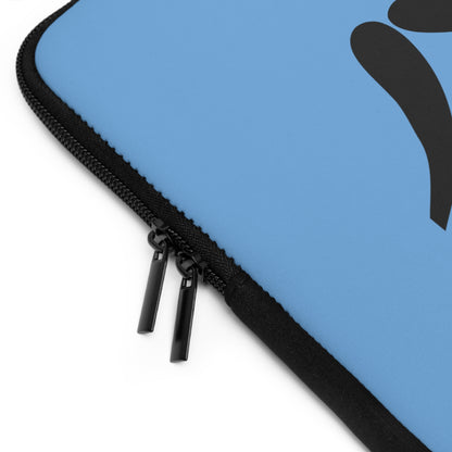 Laptop Sleeve: Wrestling Lite Blue