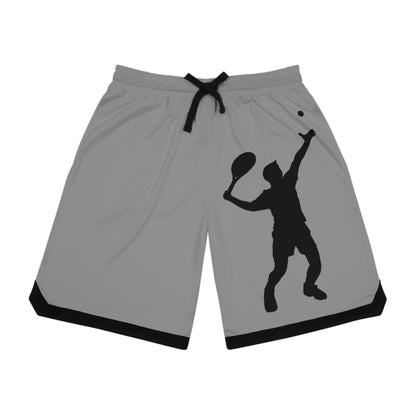 Basketball Rib Shorts: Tennis Grey