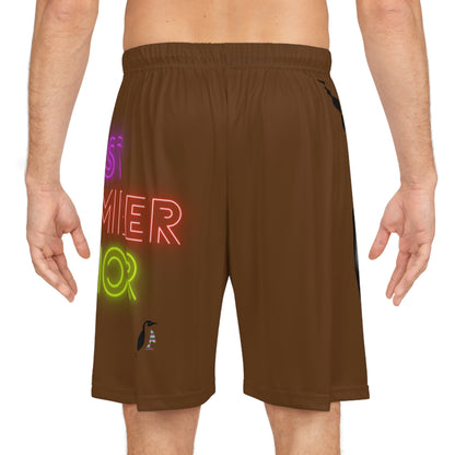 Basketball Shorts: Dance Brown