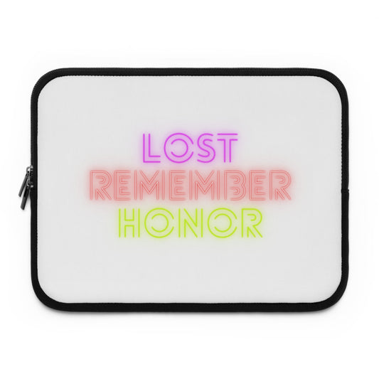 Laptop Sleeve: Lost Remember Honor White