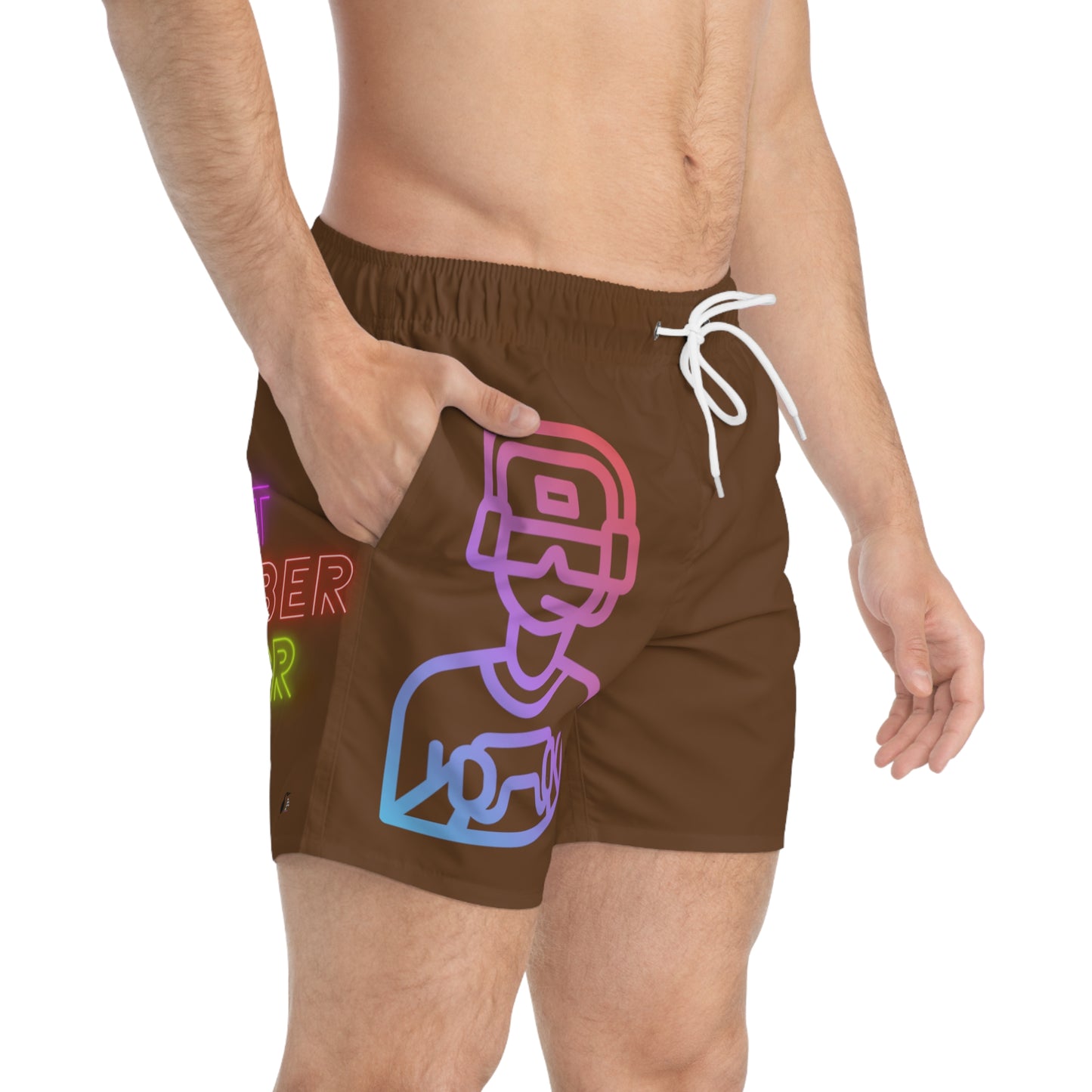 Swim Trunks: Gaming Brown