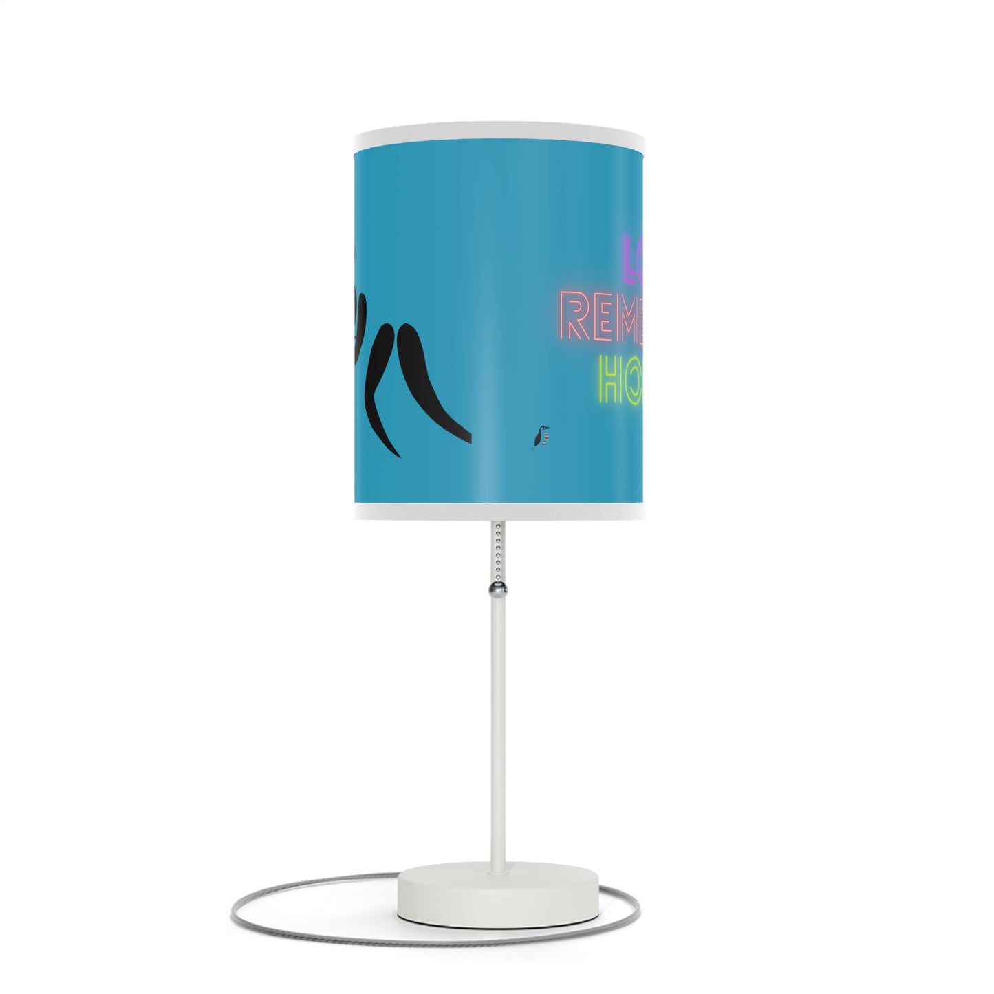 Lamp on a Stand, US|CA plug: Wrestling Turquoise 