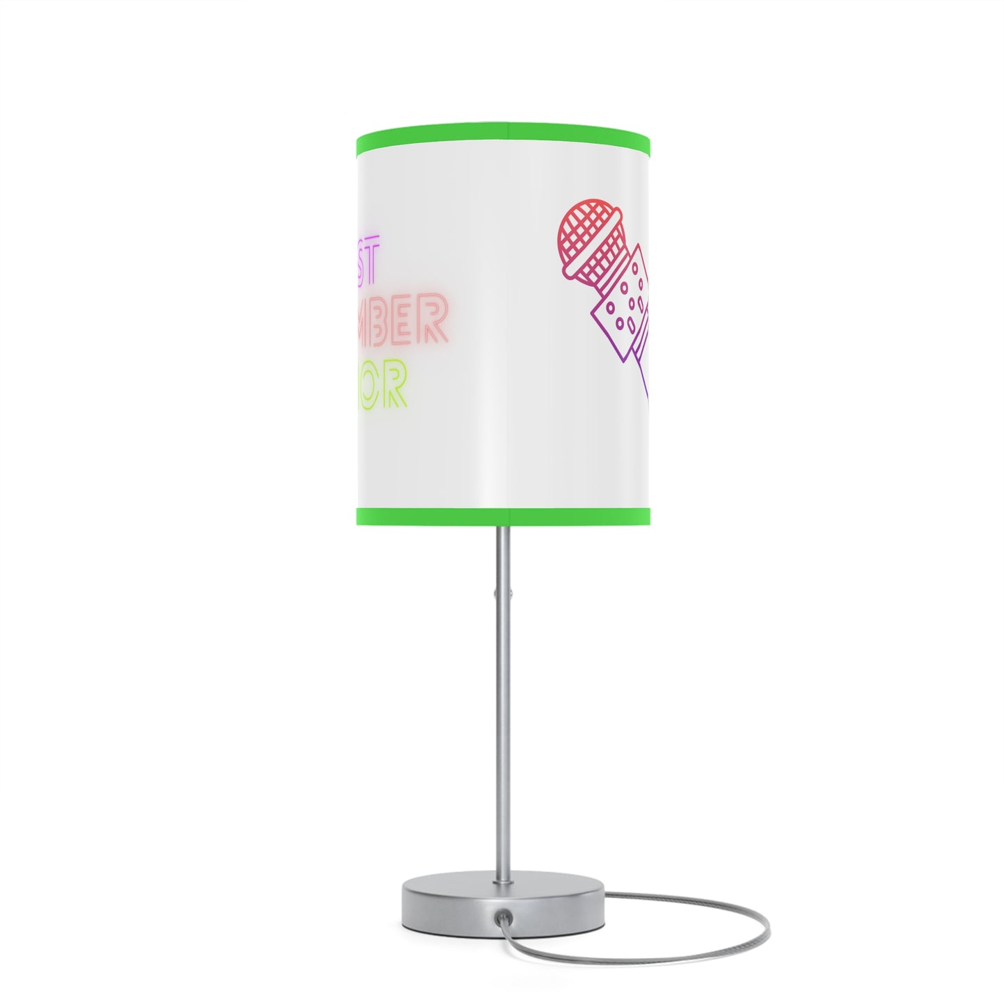 Lamp on a Stand, US|CA plug: Music White