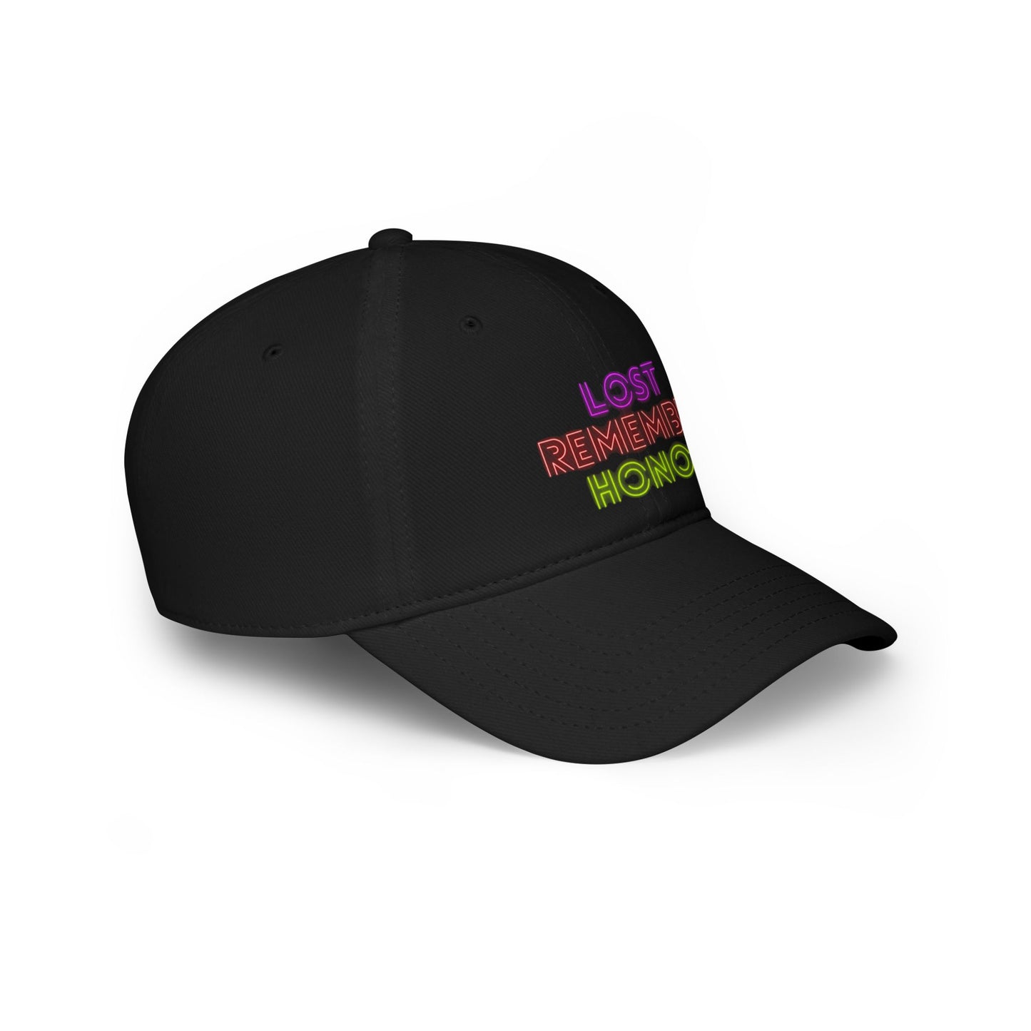 Low Profile Baseball Cap: Lost Remember Honor