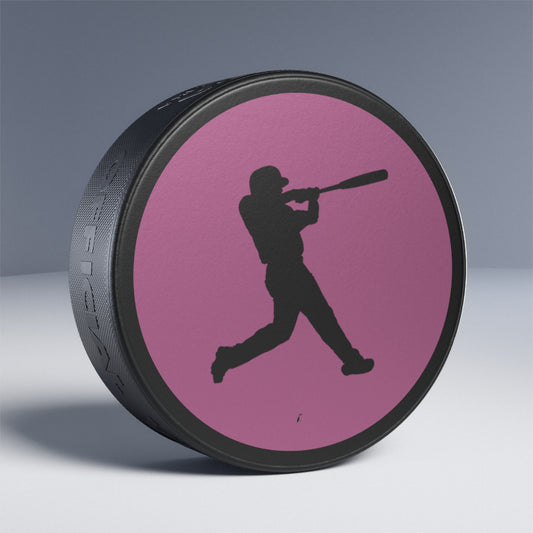 Hockey Puck: Baseball Lite Pink