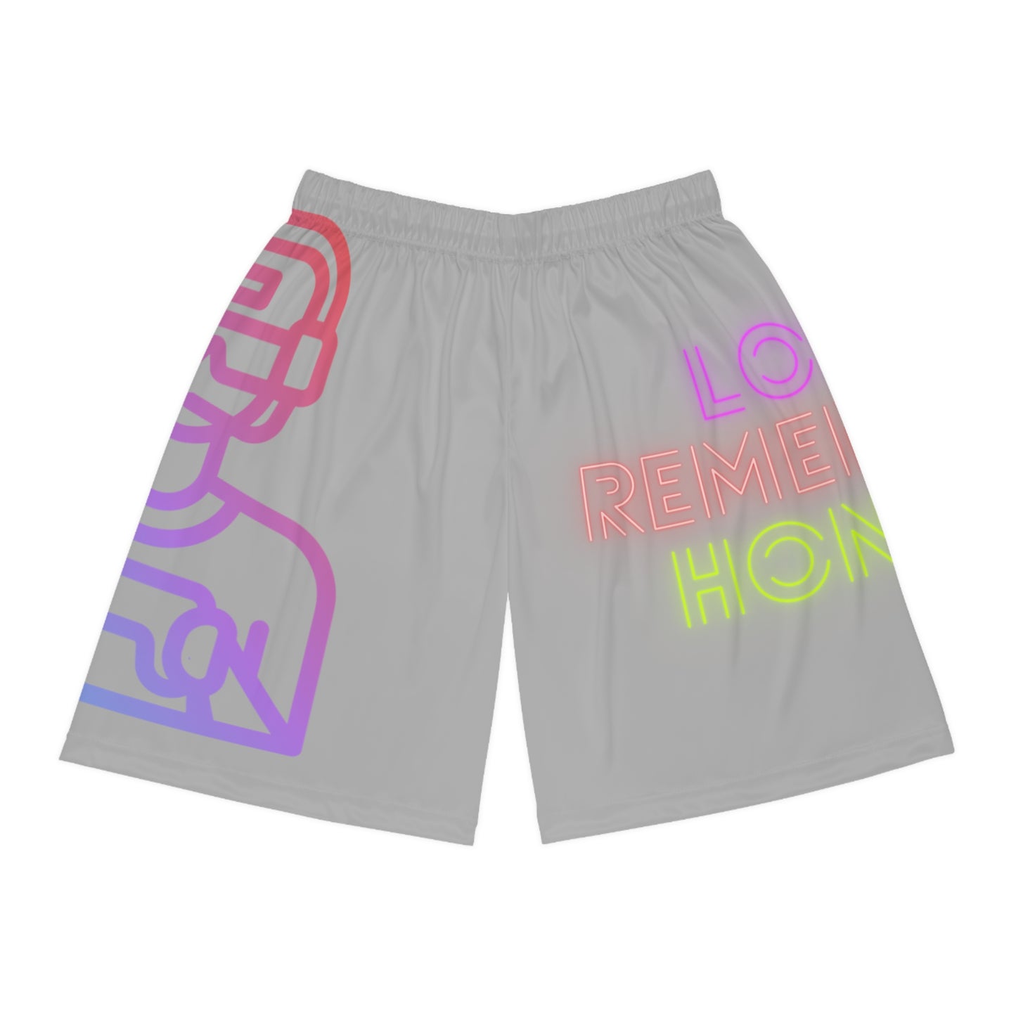 Basketball Shorts: Gaming Lite Grey