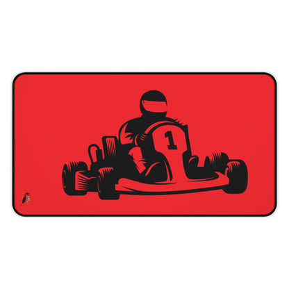 Desk Mat: Racing Red