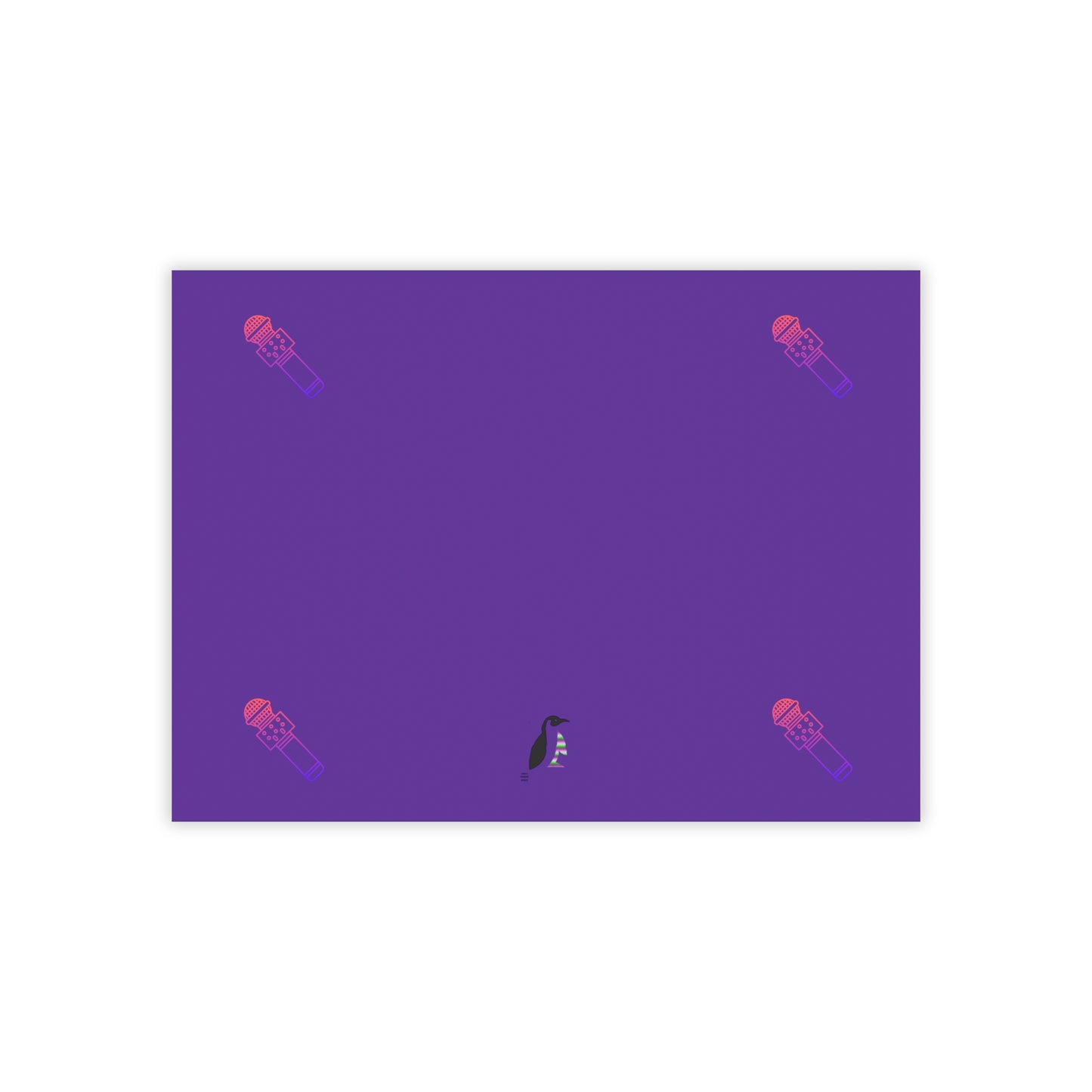 Post-it® Note Pads: Music Purple