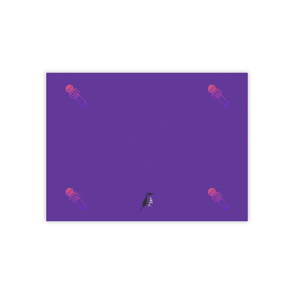 Post-it® Note Pads: Music Purple