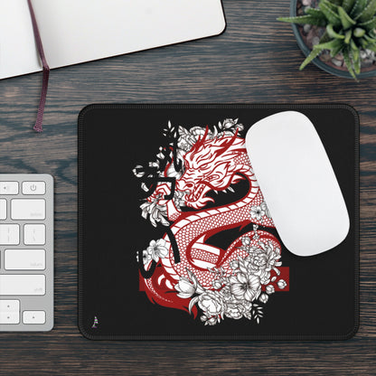 Gaming Mouse Pad: Dragons Black