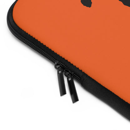 Laptop Sleeve: Skateboarding Orange