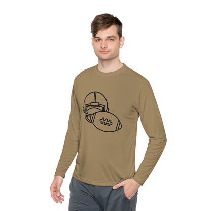 Lightweight Long Sleeve Tee: Football #1