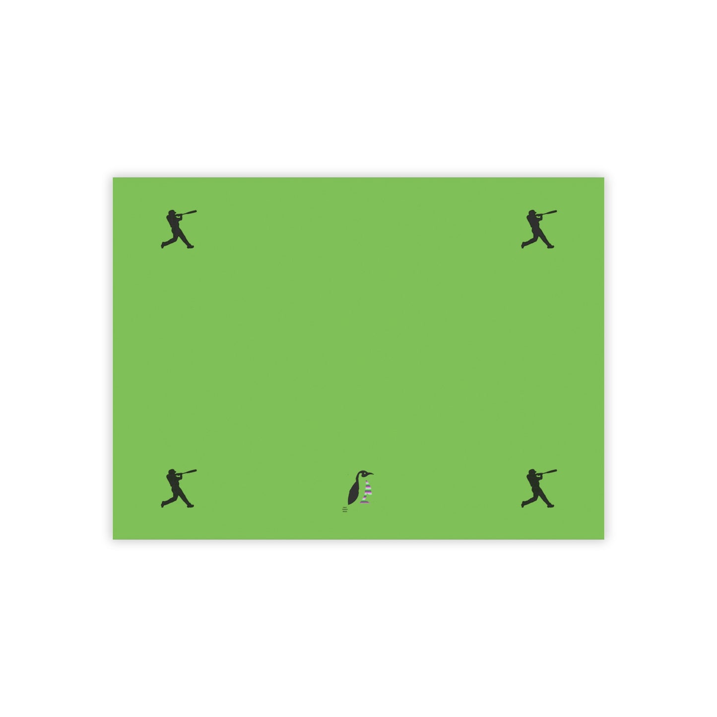 Post-it® Note Pads: Baseball Green