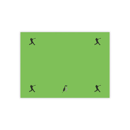 Post-it® Note Pads: Baseball Green