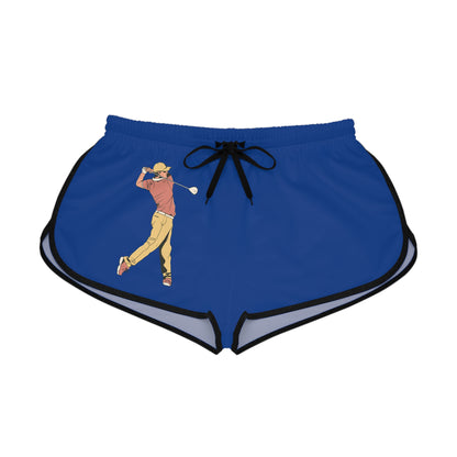 Women's Relaxed Shorts: Golf Dark Blue