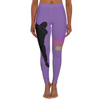 Women's Spandex Leggings: Dance Lite Purple