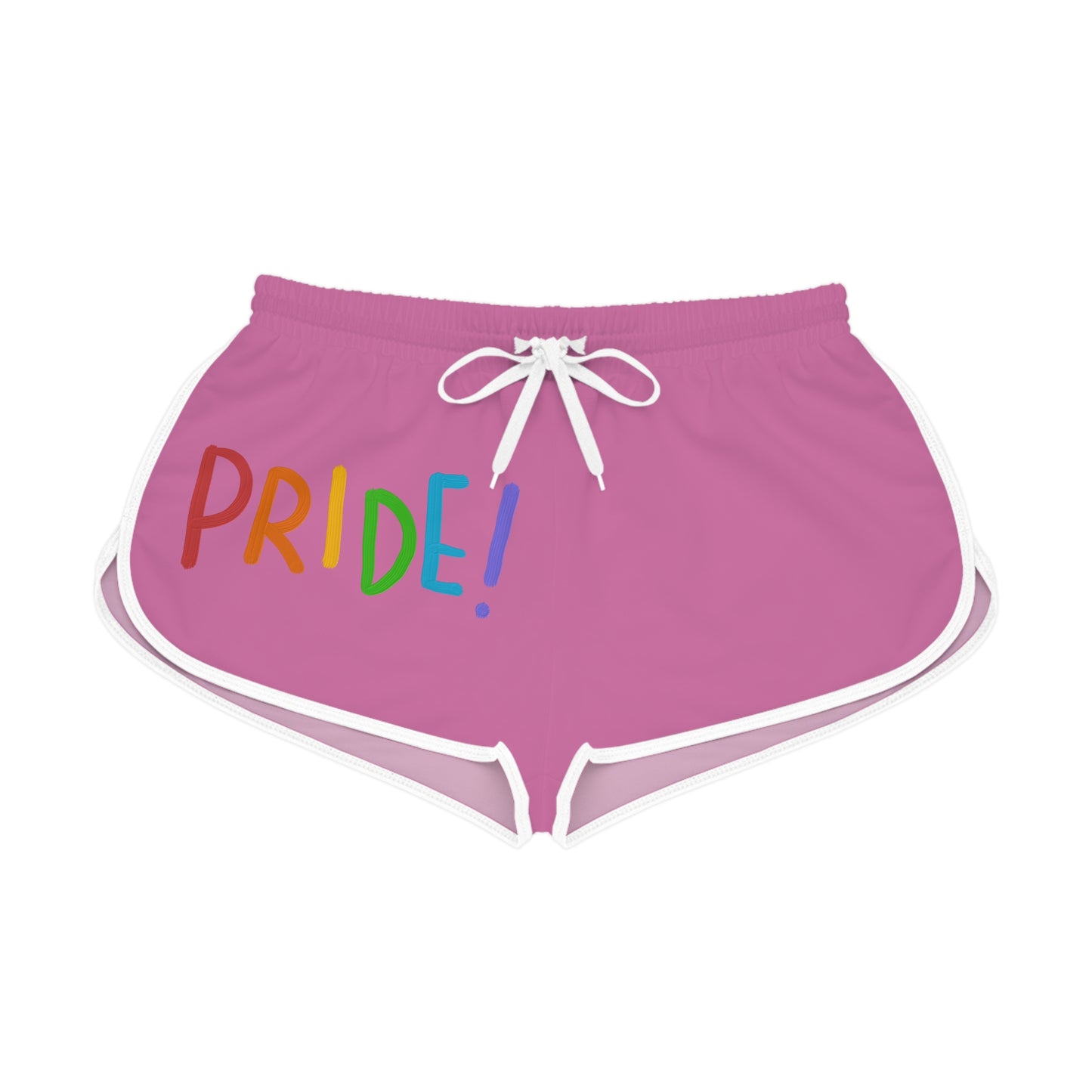 Women's Relaxed Shorts: LGBTQ Pride Lite Pink