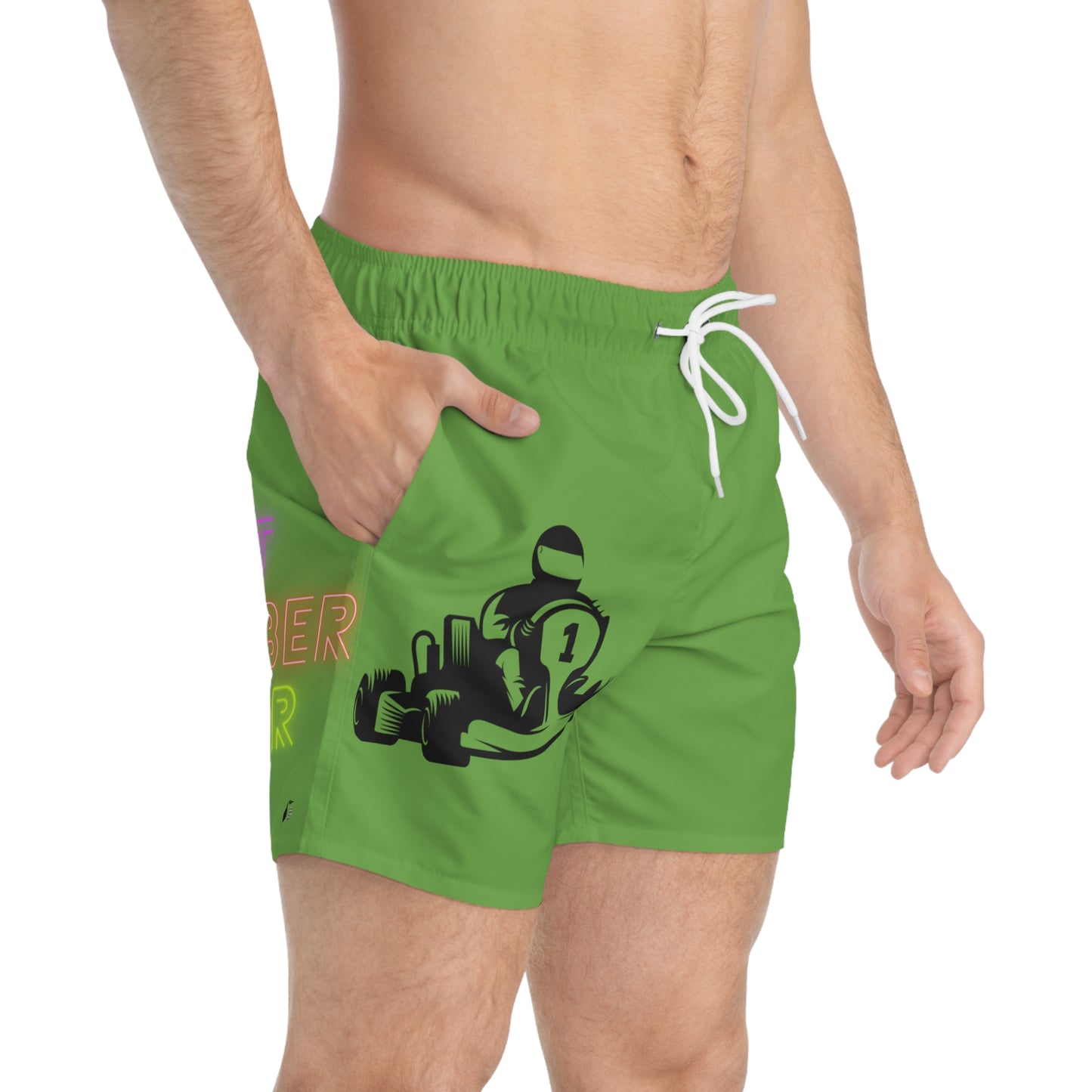 Swim Trunks: Racing Green