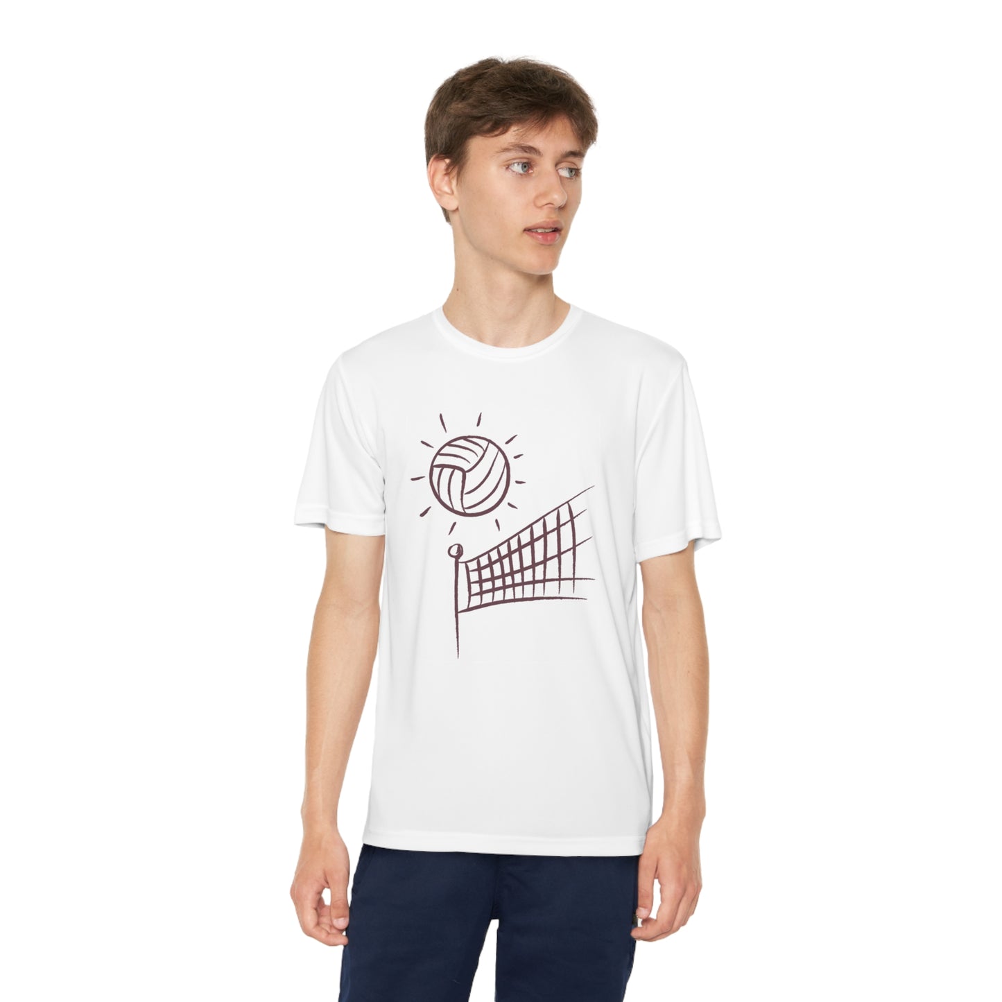 Youth Competitor Tee #1: Volleyball 