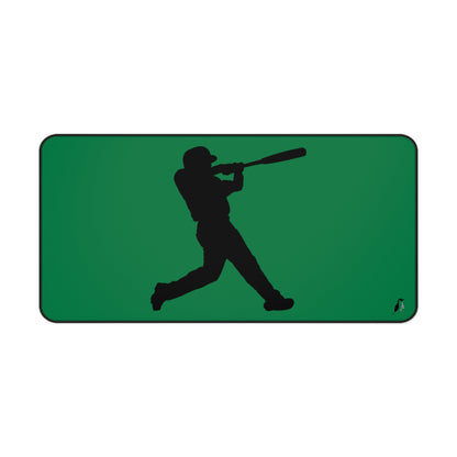 Desk Mat: Baseball Dark Green