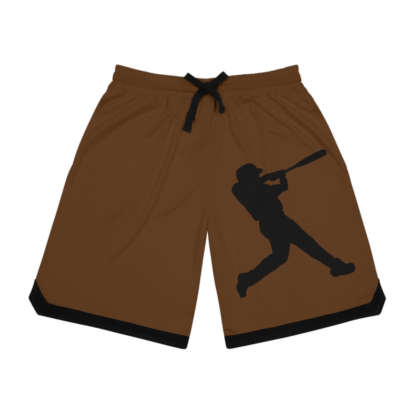 Basketball Rib Shorts: Baseball Brown