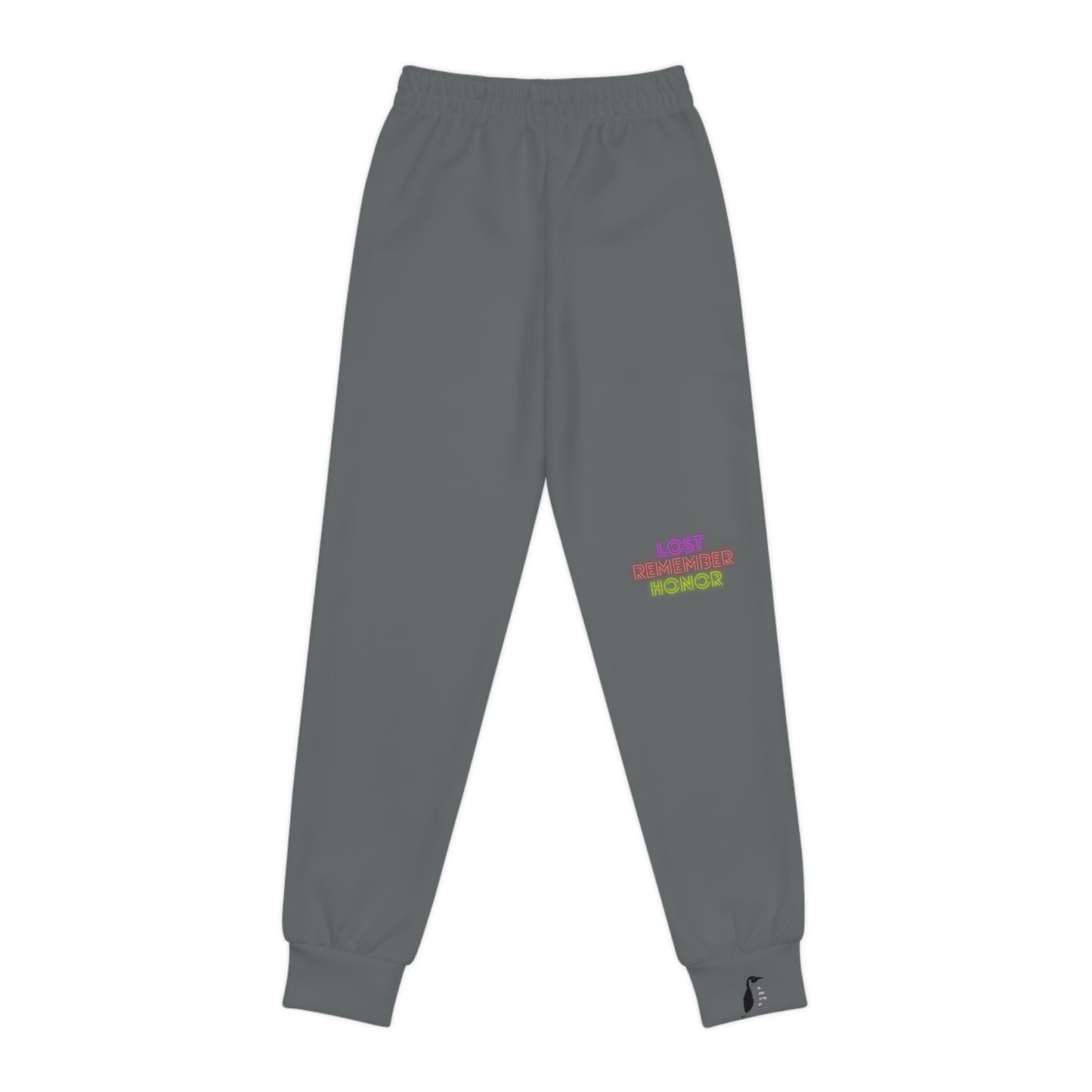 Youth Joggers: Music Dark Grey