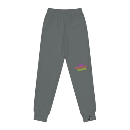 Youth Joggers: Music Dark Grey