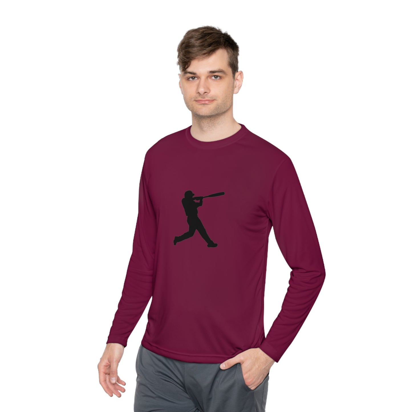 Lightweight Long Sleeve Tee: Baseball #2