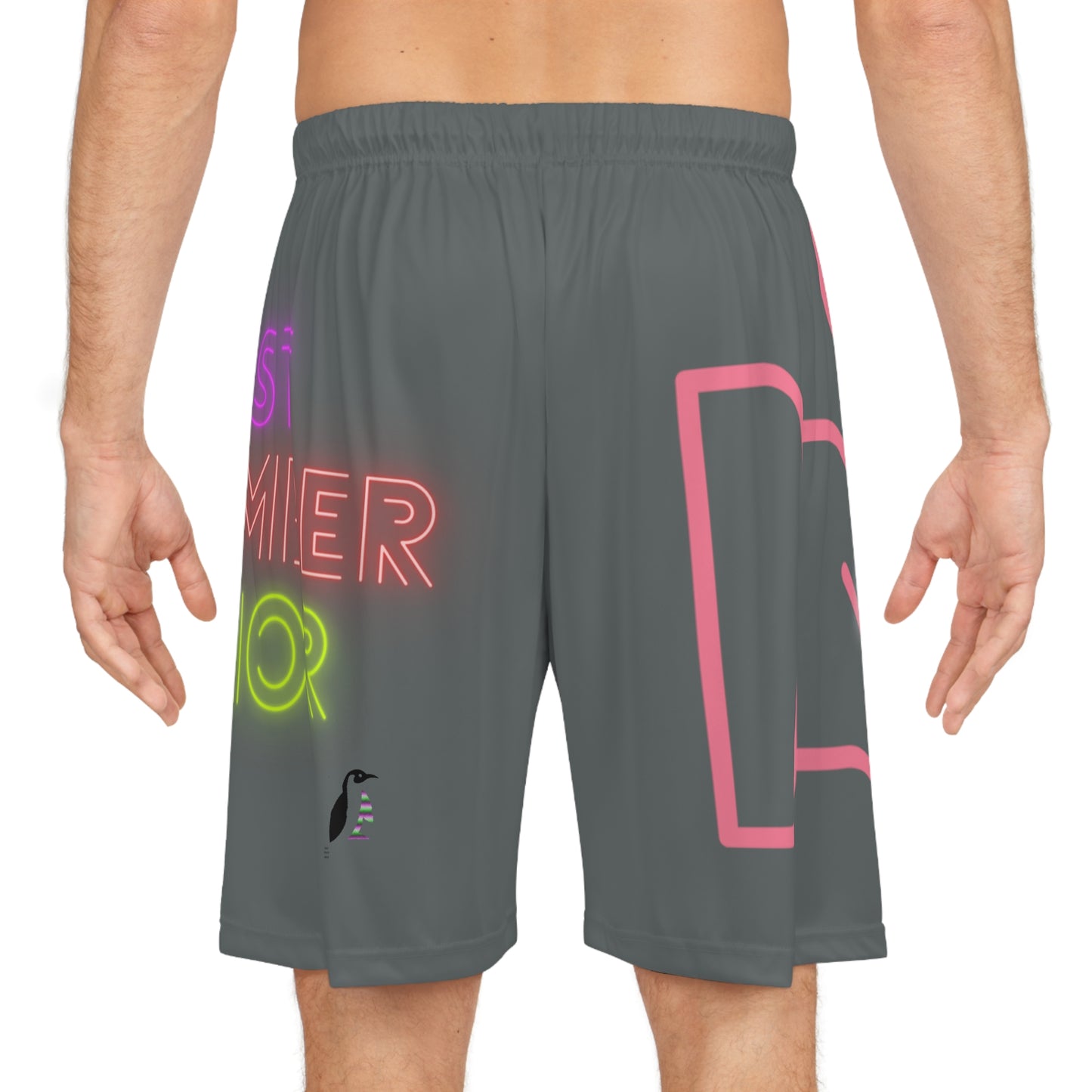 Basketball Shorts: Fight Cancer Dark Grey