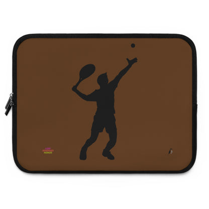 Laptop Sleeve: Tennis Brown