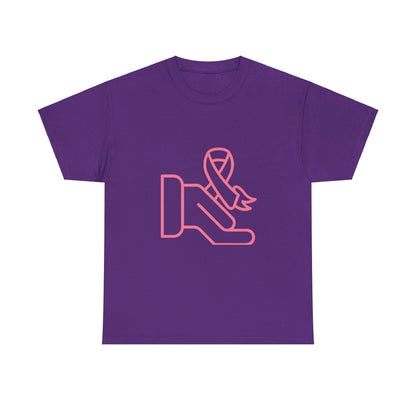 Heavy Cotton Tee: Fight Cancer #3