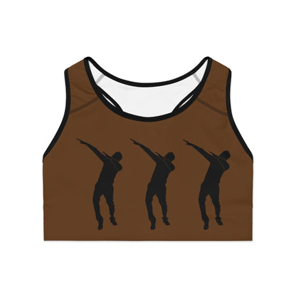 Sports Bra: Dance Brown