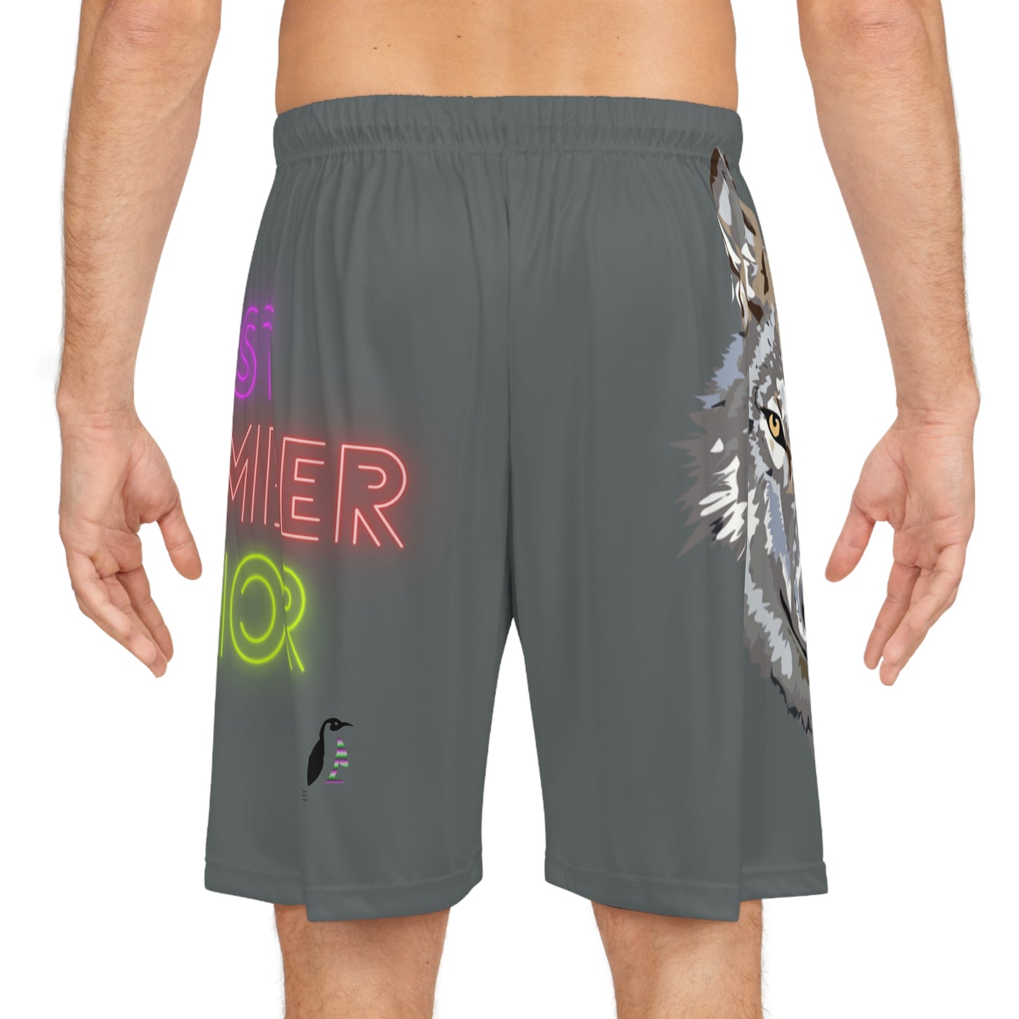 Basketball Shorts: Wolves Dark Grey