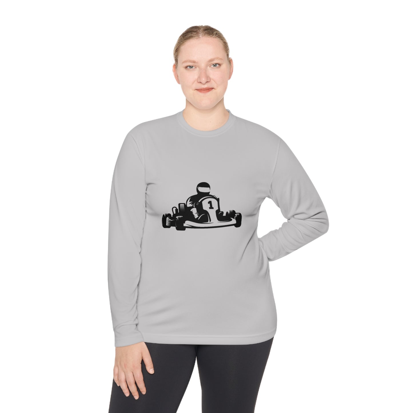 Lightweight Long Sleeve Tee: Racing #1