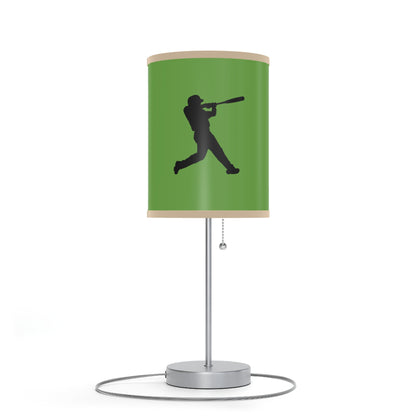 Lamp on a Stand, US|CA plug: Baseball Green 