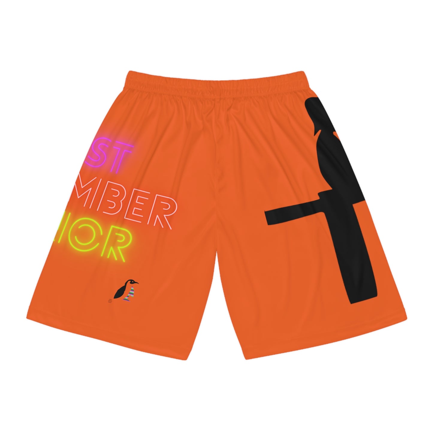 Basketball Shorts: Fishing Orange