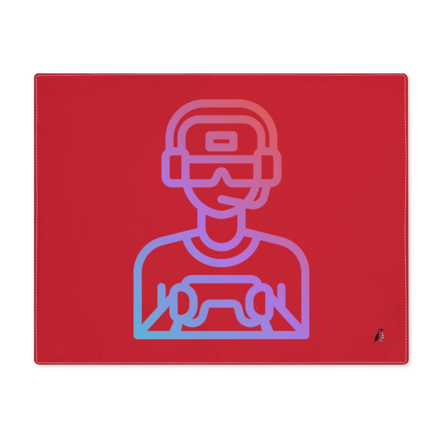 Placemat, 1pc: Gaming Dark Red