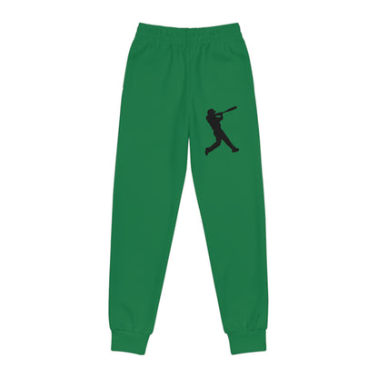 Youth Joggers: Baseball Dark Green