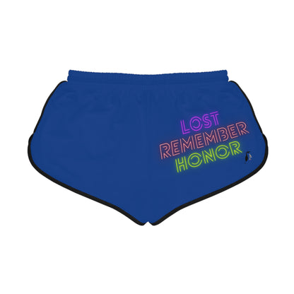 Women's Relaxed Shorts: LGBTQ Pride Dark Blue