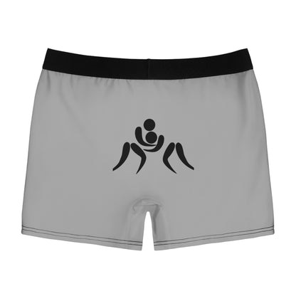 Men's Boxer Briefs: Wrestling Lite Grey