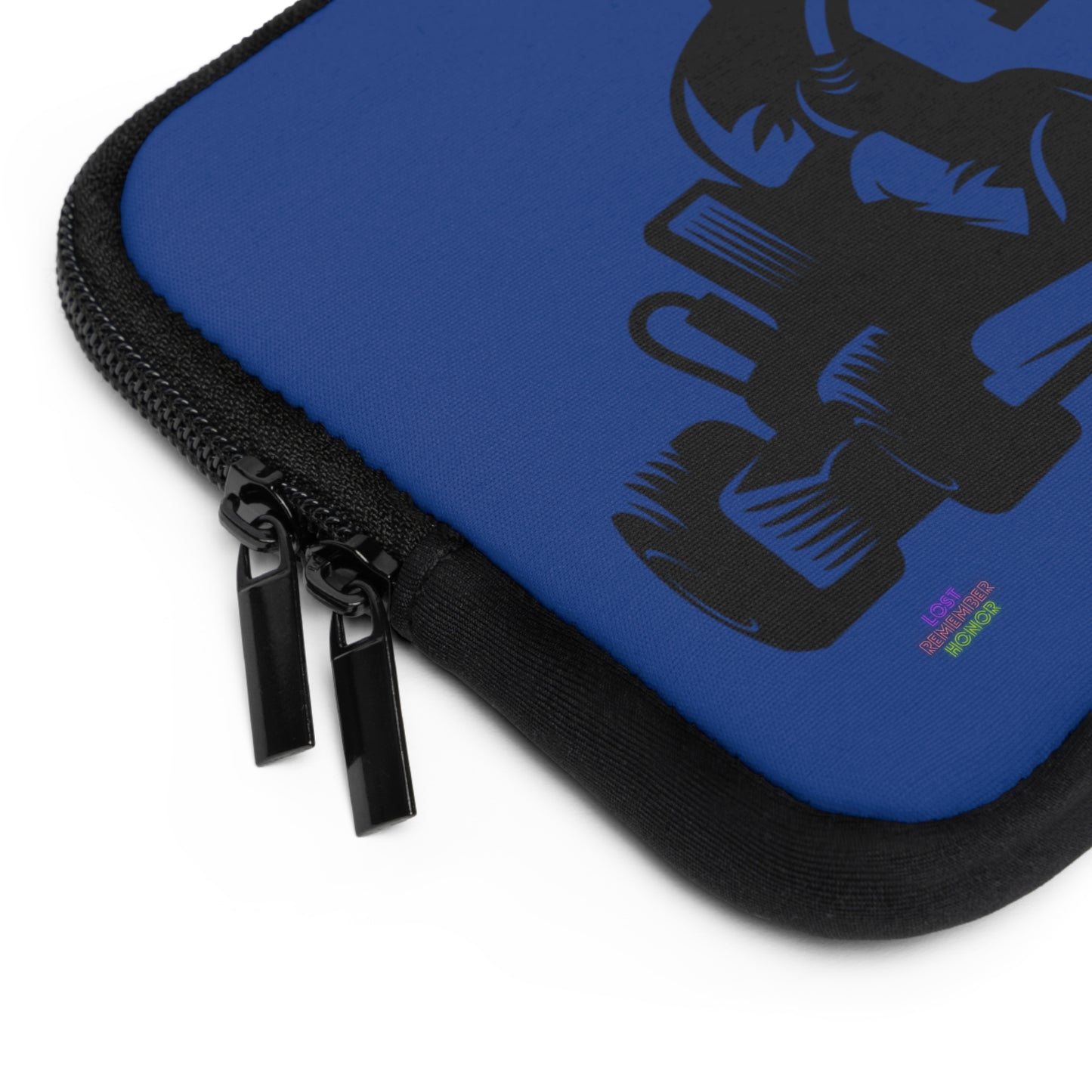 Laptop Sleeve: Racing Dark Blue