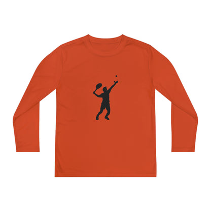 Youth Long Sleeve Competitor Tee: Tennis