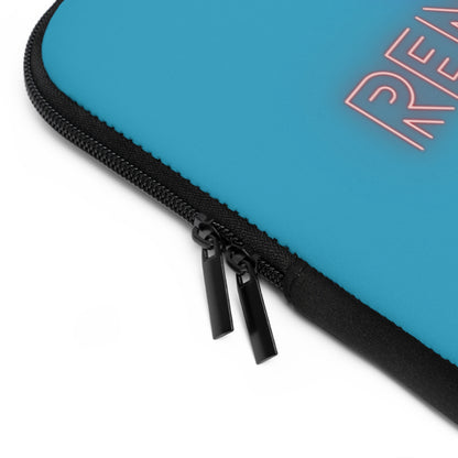 Laptop Sleeve: Lost Remember Honor Turquoise