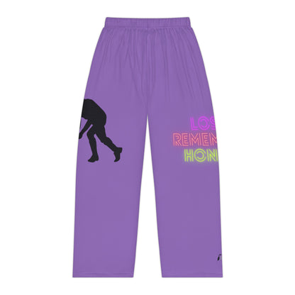 Women's Pajama Pants: Hockey Lite Purple