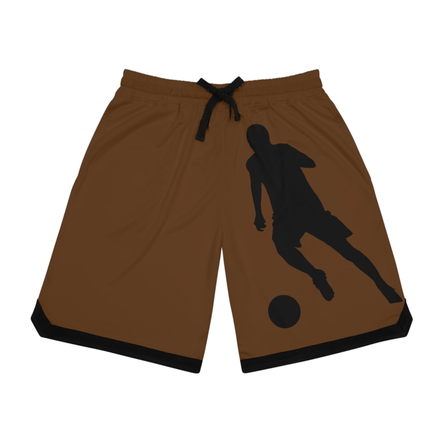 Basketball Rib Shorts: Soccer Brown