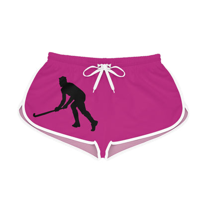 Women's Relaxed Shorts: Hockey Pink